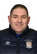 24 February 2022; Goalkeeping coach Kevin Rohan during an Athlone Town Women squad portrait session at Athlone Town Stadium in Athlone. Photo by Harry Murphy/Sportsfile