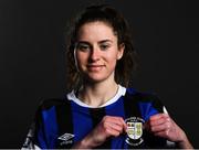 24 February 2022; Kellie Brennan during an Athlone Town Women squad portrait session at Athlone Town Stadium in Athlone. Photo by Harry Murphy/Sportsfile