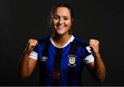 24 February 2022; Kelsey Munroe during an Athlone Town Women squad portrait session at Athlone Town Stadium in Athlone. Photo by Harry Murphy/Sportsfile