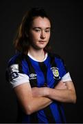 24 February 2022; Melissa O'Kane during an Athlone Town Women squad portrait session at Athlone Town Stadium in Athlone. Photo by Harry Murphy/Sportsfile