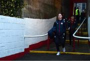 25 February 2022; Ian Bermingham of St Patrick's Athletic arriving before the SSE Airtricity League Premier Division match between St Patrick's Athletic and Sligo Rovers at Richmond Park in Dublin. Photo by Eóin Noonan/Sportsfile