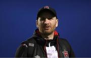 25 February 2022; Dundalk head coach Stephen O'Donnell arrives before the SSE Airtricity League Premier Division match between Bohemians and Dundalk at Dalymount Park in Dublin. Photo by Michael P Ryan/Sportsfile