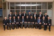 25 February 2022; Leinster past presidents at the United Rugby Championship match between Leinster and Emirates Lions at RDS Arena in Dublin. Photo by Matt Browne/Sportsfile