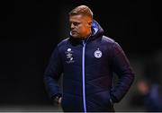 25 February 2022; Shelbourne manager Damien Duff during the SSE Airtricity League Premier Division match between Drogheda United and Shelbourne at Head in the Game Park in Drogheda, Louth. Photo by Ramsey Cardy/Sportsfile