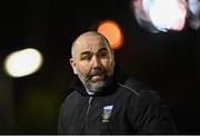 25 February 2022; UCD manager Andy Myler at half-time during the SSE Airtricity League Premier Division match between UCD and Finn Harps at UCD Bowl in Belfield, Dublin. Photo by Piaras Ó Mídheach/Sportsfile