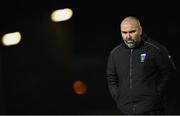 25 February 2022; UCD manager Andy Myler at half-time during the SSE Airtricity League Premier Division match between UCD and Finn Harps at UCD Bowl in Belfield, Dublin. Photo by Piaras Ó Mídheach/Sportsfile
