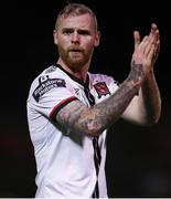 25 February 2022; Mark Connolly of Dundalk after the SSE Airtricity League Premier Division match between Bohemians and Dundalk at Dalymount Park in Dublin. Photo by Michael P Ryan/Sportsfile