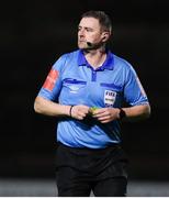25 February 2022; Referee Paul McLaughlin during the SSE Airtricity League Premier Division match between Bohemians and Dundalk at Dalymount Park in Dublin. Photo by Michael P Ryan/Sportsfile