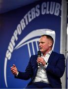 25 February 2022; Leinster senior communications & media manager Marcus Ó Buachalla during Seachtain Na Gaeilge at the United Rugby Championship match between Leinster and Emirates Lions at RDS Arena in Dublin. Photo by Harry Murphy/Sportsfile