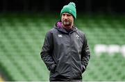 26 February 2022; Assistant coach Mike Catt during the Ireland captain's run at Aviva Stadium in Dublin. Photo by Brendan Moran/Sportsfile