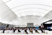 26 February 2022; A general view of delegates during the GAA Congress at NUI Galway Connacht GAA Air Dome in Bekan, Mayo. Photo by Piaras Ó Mídheach/Sportsfile