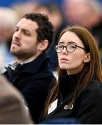 26 February 2022; Gaelic Players Association national executive committee co-chairperson Maria Kinsella and Gaelic Players Association chief executive Tom Parsons during the GAA Congress at NUI Galway Connacht GAA Air Dome in Bekan, Mayo. Photo by Piaras Ó Mídheach/Sportsfile