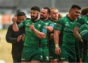 26 February 2022; Paul Boyle of Connacht acknowledges supporters after the United Rugby Championship match between Connacht and DHL Stormers at The Sportsground in Galway. Photo by Diarmuid Greene/Sportsfile