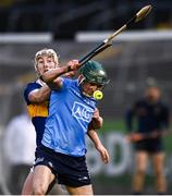 26 February 2022; Aidan Mellett of Dublin in action against Eoghan Connolly of Tipperary during the Allianz Hurling League Division 1 Group B match between Tipperary and Dublin at FBD Semple Stadium in Thurles, Tipperary. Photo by David Fitzgerald/Sportsfile