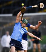 26 February 2022; Aidan Mellett of Dublin in action against Eoghan Connolly of Tipperary during the Allianz Hurling League Division 1 Group B match between Tipperary and Dublin at FBD Semple Stadium in Thurles, Tipperary. Photo by David Fitzgerald/Sportsfile