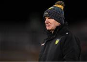 26 February 2022; Donegal manager Declan Bonner during the Allianz Football League Division 1 match between Donegal and Tyrone at MacCumhaill Park in Ballybofey, Donegal. Photo by Stephen McCarthy/Sportsfile
