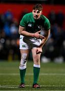 25 February 2022; Charlie Tector of Ireland during the Guinness U20 Six Nations Rugby Championship match between Ireland and Italy at Musgrave Park in Cork. Photo by Brendan Moran/Sportsfile