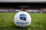 27 February 2022; An Allianz League match ball on the pitch before the Allianz Football League Division 1 match between Monaghan and Kerry at Inniskeen Grattans GAA Club in Monaghan. Photo by Stephen McCarthy/Sportsfile
