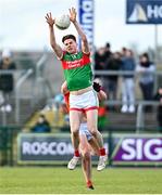 27 February 2022; Frank Irwin of Mayo during the Allianz Football League Division 1 match between Mayo and Armagh at Dr Hyde Park in Roscommon. Photo by Ramsey Cardy/Sportsfile