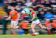 27 February 2022; Aidan O'Shea of Mayo during the Allianz Football League Division 1 match between Mayo and Armagh at Dr Hyde Park in Roscommon. Photo by Ramsey Cardy/Sportsfile