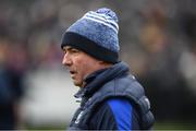 27 February 2022; Monaghan manager Seamus McEnaney during the Allianz Football League Division 1 match between Monaghan and Kerry at Inniskeen in Monaghan. Photo by Philip Fitzpatrick/Sportsfile