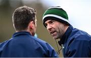 27 February 2022; Kildare selectors Dermot Earley, right, and Anthony Rainbow during the Allianz Football League Division 1 match between Kildare and Dublin at St Conleth's Park in Newbridge, Kildare. Photo by Piaras Ó Mídheach/Sportsfile