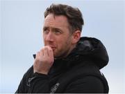 27 February 2022; Offaly manager Michael Fennelly during the Allianz Hurling League Division 1 Group A match between Offaly and Clare at Bord na Mona O'Connor Park in Tullamore, Offaly. Photo by Michael P Ryan/Sportsfile