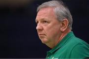27 February 2022; Ireland head coach Mark Keenan during the FIBA EuroBasket 2025 Pre-Qualifiers First Round Group A match between Ireland and Cyprus at the National Basketball Arena in Tallaght, Dublin. Photo by Brendan Moran/Sportsfile