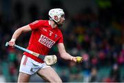 27 February 2022; Tim O’Mahony of Cork during the Allianz Hurling League Division 1 Group A match between Limerick and Cork at TUS Gaelic Grounds in Limerick. Photo by Eóin Noonan/Sportsfile