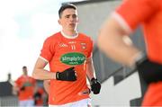 27 February 2022; Rory Grugan of Armagh during the Allianz Football League Division 1 match between Mayo and Armagh at Dr Hyde Park in Roscommon. Photo by Ramsey Cardy/Sportsfile