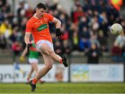 27 February 2022; Aaron McKay of Armagh during the Allianz Football League Division 1 match between Mayo and Armagh at Dr Hyde Park in Roscommon. Photo by Ramsey Cardy/Sportsfile