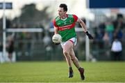 27 February 2022; Diarmuid O'Connor of Mayo during the Allianz Football League Division 1 match between Mayo and Armagh at Dr Hyde Park in Roscommon. Photo by Ramsey Cardy/Sportsfile