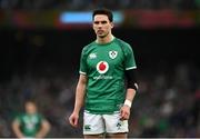 27 February 2022; Joey Carbery of Ireland during the Guinness Six Nations Rugby Championship match between Ireland and Italy at the Aviva Stadium in Dublin. Photo by Harry Murphy/Sportsfile