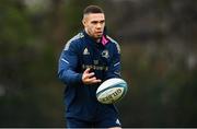 28 February 2022; Adam Byrne during Leinster Rugby squad training at UCD in Dublin. Photo by Harry Murphy/Sportsfile