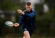 28 February 2022; Sam Prendergast during Leinster Rugby squad training at UCD in Dublin. Photo by Harry Murphy/Sportsfile