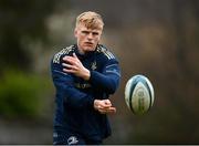 28 February 2022; Tommy O'Brien during Leinster Rugby squad training at UCD in Dublin. Photo by Harry Murphy/Sportsfile