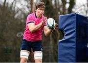 28 February 2022; Diarmaid Mangan during Leinster Rugby squad training at UCD in Dublin. Photo by Harry Murphy/Sportsfile