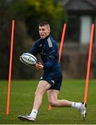 28 February 2022; Sam Prendergast during Leinster Rugby squad training at UCD in Dublin. Photo by Harry Murphy/Sportsfile