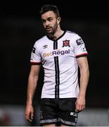 25 February 2022; Robbie Benson of Dundalk during the SSE Airtricity League Premier Division match between Bohemians and Dundalk at Dalymount Park in Dublin. Photo by Michael P Ryan/Sportsfile