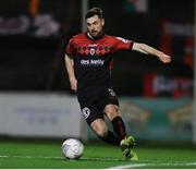 25 February 2022; Jordan Flores of Bohemians during the SSE Airtricity League Premier Division match between Bohemians and Dundalk at Dalymount Park in Dublin. Photo by Michael P Ryan/Sportsfile