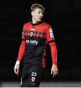 25 February 2022; Kris Twardek of Bohemians during the SSE Airtricity League Premier Division match between Bohemians and Dundalk at Dalymount Park in Dublin. Photo by Michael P Ryan/Sportsfile