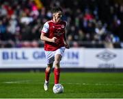 25 February 2022; Joe Redmond of St Patrick's Athletic during the SSE Airtricity League Premier Division match between St Patrick's Athletic and Sligo Rovers at Richmond Park in Dublin. Photo by Eóin Noonan/Sportsfile
