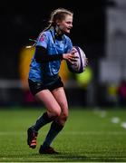 26 February 2022; Saskia Morrissey of Galwegians during the Energia Women's All-Ireland League Conference Final match between Suttonians and Galwegians at Energia Park in Dublin. Photo by Ben McShane/Sportsfile