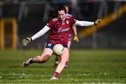 27 February 2022; Leanne Coen of Galway during the Lidl Ladies Football National League Division 1 match between Galway and Mayo at Tuam Stadium in Galway. Photo by Ben McShane/Sportsfile