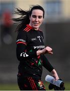 27 February 2022; Mayo goalkeeper Aisling Tarpey after the Lidl Ladies Football National League Division 1 match between Galway and Mayo at Tuam Stadium in Galway. Photo by Ben McShane/Sportsfile