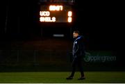 28 February 2022; Shelbourne manager Damien Duff before the SSE Airtricity League Premier Division match between UCD and Shelbourne at UCD Bowl in Belfield, Dublin. Photo by Harry Murphy/Sportsfile