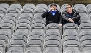 28 February 2022; Finn Harps supporters sit in the away section before the SSE Airtricity League Premier Division match between Dundalk and Finn Harps at Oriel Park in Dundalk, Louth. Photo by Ramsey Cardy/Sportsfile