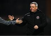 28 February 2022; Bohemians manager Keith Long before the SSE Airtricity League Premier Division match between Bohemians and St Patrick's Athletic at Dalymount Park in Dublin. Photo by Eóin Noonan/Sportsfile