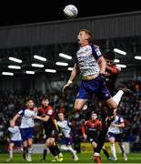 28 February 2022; Eoin Doyle of St Patrick's Athletic in action against Grant Horton of Bohemians during the SSE Airtricity League Premier Division match between Bohemians and St Patrick's Athletic at Dalymount Park in Dublin. Photo by Eóin Noonan/Sportsfile