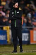 28 February 2022; Shamrock Rovers manager Stephen Bradley during the SSE Airtricity League Premier Division match between Shamrock Rovers and Drogheda United at Tallaght Stadium in Dublin. Photo by Piaras Ó Mídheach/Sportsfile